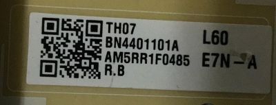 FUENTE DE PODER PARA TV SAMSUNG QLED 4K UHD SMART TV / NUMERO DE PARTE BN44-01101A / L60E7N_AHS / BN4401101A / PANEL CY-QA060HGSV1H / MODELO QN60Q60 / QN60Q60AAFXZA / QN60Q60AAFXZA UA01 / QN60Q6DAAFXZ UA01 - Imagen 2