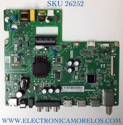 MAIN FUENTE (COMBO) PARA TV INSIGNIA FHD / NUMERO DE PARTE 0980-0900-1182 / TP.MS3553W.PB762 / NS-40D510NA21 / PANEL V400HJ6-PE1 REV.C3 / MODELO NS-40D510NA21