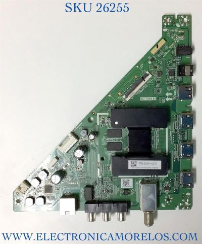 MAIN PARA TV TOSHIBA NUMERO DE PARTE CN2T100001G / TD.T950.67 / CN2T100001G00DWALMK51168300B / N20114136-0A01149 / MODELO 43LF421U21