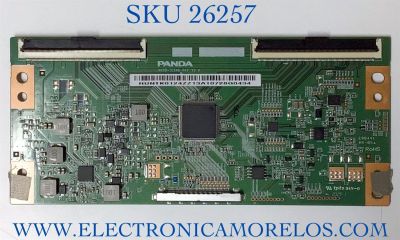 T-CON PARA TV WESTINGHOUSE NUMERO DE PARTE RUNTK0124ZZ / NCPD-TC546-002 / RUNTK0124ZZ13A10728G0434 / PANEL LC546PU3L02 / MODELO WR55UX4019