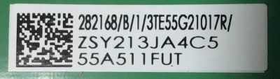 MAIN FUENTE (COMBO) PARA TV TOSHIBA·FIRE TV 4K·UHD·HDR / NUMERO DE PARTE 282168 / TPD.MT9612.PB751 / 55A511FUT / LP4E16132A0 / PANEL HD550Y1U72-T0L2K2\GM\CKD3A\1\R / DISPLAY HV550QUB-F70 / MODELO 55C350KU 55A511FUT - Imagen 2