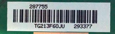 T-CON PARA TV TOSHIBA / NUMERO DE PARTE 287755 / RSAG7.820.10545/ROH / 293377 / H41802PNI78A1 / PANEL HD550Y1U72-T0L2K2\GM\CKD3A\1\R / DISPLAY HV550QUB-F70 / MODELO 55C350KU 55A511FUT - Imagen 2