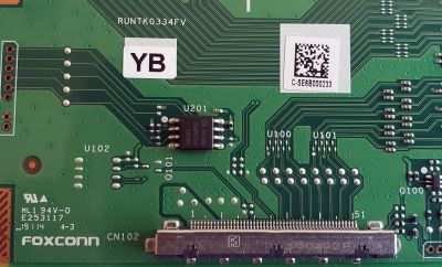 T-CON ORIGINAL PARA TV LG / NUMERO DE PARTE RUNTK0334FVYB / 1P-0171X00-40SB / RUNTK0334FV YB / E253117 / PANEL NC600DQE / DISPLAY JE601R3HB37 / MODELOS 60UK6090PUA / 60UK6090PUA.BUSMLJR / 60UM6900PUA / 60UM6900PUA.AUSMLOR / 60UM6900PUA.BUSMLOR / 60UL3E-B - Imagen 2