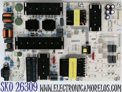 FUENTE DE PODER PARA TV HISENSE / NUMERO DE PARTE 312160 / RSAG7.820.10689/ROH / 10689-R / CQC13134095636 / PANEL HD750Y1U72-TBL2K2 / DISPLAY HV750QUB-F91 / MODELO 75R6030K