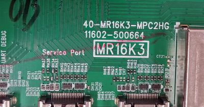 MAIN FUENTE ((COMBO)) PARA TV TCL FHD ((ROKU TV)) / NUMERO DE PARTE 30801-000545 / 30800-000586 / 40-MR16K3-MPC2HG / 11602-500664 / V8-MR16K01-LF / MR16K3 / PANEL LVF395NDEL / DISPLAY V400HJ9-PE1 REV.C4 / MODELO 40S355 - Imagen 3