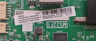 MAIN PARA TV TCL 4K·UHD·HDR ((ROKU TV)) / NUMERO DE PARTE 08-CM50CUN-OC405AA / 40-MS22F1-MAB2HG / MS22F1 / 08-MS22F01-MA200AA / 08-MS22F01-MA300AA / V8-ST22K01-LF1V2 / DISPLAY V500DJ6-QE1 REV.C1 / MODELO 50S421 - Imagen 3