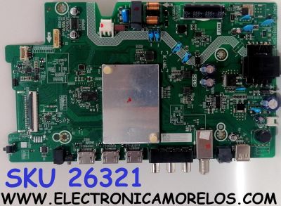 MAIN FUENTE ((COMBO)) PARA TV HISENSE HD ((ROKU TV)) / NUMERO DE PARTE 278911 / RSAG7.820.10093/ROH / 271342 / HU32E5600FHWR(0001) / HU32E5600FHWR / DISPLAY HV320WHB-F56 REV.4.0 / MODELO 32H4030F3