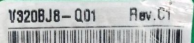 MAIN FUENTE ((COMBO)) PARA TV RCA HD ((ROKU TV)) / NUMERO DE PARTE 2010066266 / TPD.MS1603.PB751 / 515Y16031M24 / 536D3156CH1B / B20063028 / TPD.MS1603.PB751D / DISPLAY V320BJ8-Q01 REV.C1 / RTR3260 / RTR3260-B-US - Imagen 2