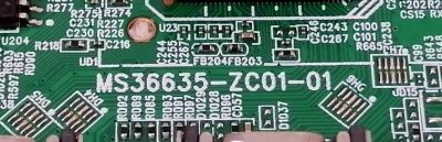 MAIN FUENTE ((COMBO)) PARA TV JVC HD / NUMERO DE PARTE 515C35533M12 /  MS36635-ZC01-01 / 20200809 / 1010424850 / M12/2010068903/15 / DISPLAY V320BJ8-Q01 REV.C1 / LT-32MAW200 - Imagen 4