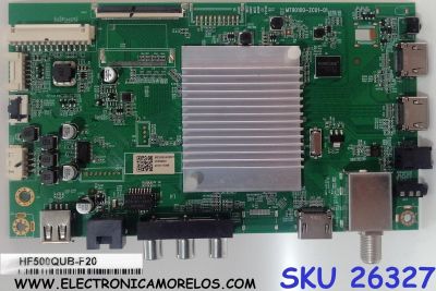 MAIN PARA TV JVC 4K·UHD·HDR ((ROKU TV)) / NUMERO DE PARTE 515C90100M53 / MT90100-ZC01-01 / 1010690634 / 2010117868 / 20230620 / DISPLAY HF500QUB-F20 / MODELO LT-50MAW625