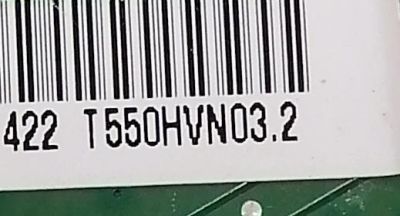 MAIN PARA TV JVC / NUMERO DE PARTE 3655-0942-0150 / 0171-2271-5397 / 3655-0942-0150(7B) / 3655-0942-0395 / DISPLAY T550HVN03.2 / MODELO EM55FTR - Imagen 2