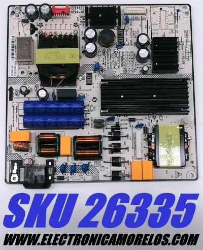 FUENTE DE PODER PARA TV PHILIPS / NUMERO DE PARTE 81-PBE122-H220003 / SHG7504B53-101HA / SHG7504B-101H / DLBB567 / SHG7504B / PANEL LVU700CHDX / DISPLAY CV700U2-T01 REV:04 / MODELOS 70PUL7553 / 70PUL7553/F7 / 70PFL5656/F7A CC2 / 70PFL5656/F7 CFW