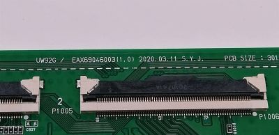 MAIN PARA MONITOR PROFESIONAL LG / NUMERO DE PARTE 66231601 / EAX69046003 / 32076201 / EAX69046003(1.0) / PANEL ND430EQG-SAHRA / MODELO 43UH5F-HJ / 43UH5F-HJ.AUSNDJM - Imagen 3