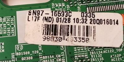 MAIN PARA TV SAMSUNG QLED 4K·UHD·HDR / NUMERO DE PARTE BN94-15821P / BN41-02749A / BN97-16593C / BN9415821P / BN41-02749A-000 / DFVC2042 / PANEL CY-RT085FGHV3H / MODELO QN85Q70 / QN85Q70TAFXZA CF02 - Imagen 4