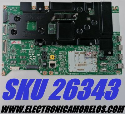 MAIN PARA TV LG OLED ((SMART TV)) / NUMERO DE PARTE EBT66085505 / EAX68303205 / 66085505 / EAX68303205(1.0) / PANEL LE770AQD (AM)(A1) / MODELO OLED77C9AUB