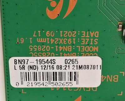  MAIN PARA TV SAMSUNG NEO QLED 4K·UHD·HDR / NUMERO DE PARTE BN94-17519A / BN41-02855C / BN97-19544S / BN9417519A / PANEL CY-TA065FMHVAH / MODELOS QN65QN90 / QN65QN90AAFXZA CQ60 / QN65QN9D / QN65QN9DAAFXZA CQ62 - Imagen 3