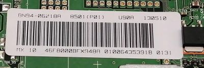 MAIN PARA TV SAMSUNG / NUMERO DE PARTE BN94-06218A / BN41-01959A / BN97-07157A / BN9406218A / PANEL CY-SF460DSLV3H / MODELO UN46F8000 / UN46F8000BFXZA TS01 - Imagen 4