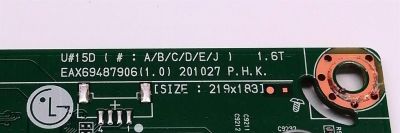 MAIN PARA TV LG 4K·UHD·HDR ((SMART TV)) / NUMERO DE PARTE EBU66346706 / EAX69487906 / 66346706 / EAX69487906(1.0) / PANEL NC500TQG-VXKH3 / MODELO 50UP7670PUC / 50UP7670PUC.BUSJLJM - Imagen 2