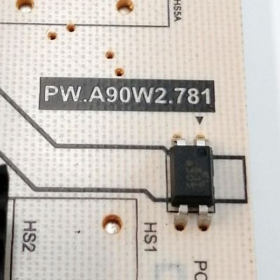 FUENTE DE PODER PARA TV JVC / NUMERO DE PARTE 81-PBE122-C900001 / PW.A90W2.781 / P23030105 / PANEL LVU550CSDX E0825 / DISPLAY ST5461D12-6 VER.2.2 / MODELO SI55URF - Imagen 4