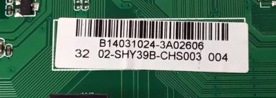 MAIN FUENTE ((COMBO)) PARA TV SANYO / NUMERO DE PARTE 02-SHY39B-CHS003 / TP.MS3393.P77 / 3MS3393X / B14031024 / MODELO DP32C53M - Imagen 3