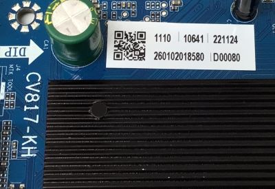 MAIN PARA TV WESTINGHOUSE 4K·UHD·HDR ((ROKU TV)) / NUMERO DE PARTE 260102018580 / CV817-KH / 7.T817KH220000.0D0 / CBK15632211DA0261 / PANEL HK550WLEDM-EHA8H / DISPLAY PT550GT05-1 VER.2.0 / MODELOS WR55UX4212 / WR55UT4212 - Imagen 5