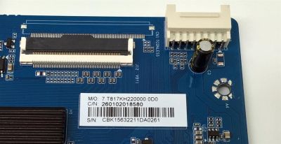 MAIN PARA TV WESTINGHOUSE 4K·UHD·HDR ((ROKU TV)) / NUMERO DE PARTE 260102018580 / CV817-KH / 7.T817KH220000.0D0 / CBK15632211DA0261 / PANEL HK550WLEDM-EHA8H / DISPLAY PT550GT05-1 VER.2.0 / MODELOS WR55UX4212 / WR55UT4212 - Imagen 4