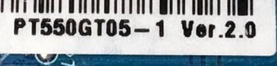 MAIN PARA TV WESTINGHOUSE 4K·UHD·HDR ((ROKU TV)) / NUMERO DE PARTE 260102018580 / CV817-KH / 7.T817KH220000.0D0 / CBK15632211DA0261 / PANEL HK550WLEDM-EHA8H / DISPLAY PT550GT05-1 VER.2.0 / MODELOS WR55UX4212 / WR55UT4212 - Imagen 2