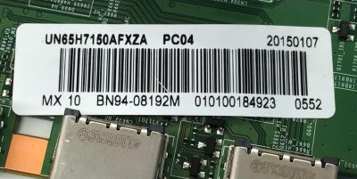 MAIN PARA TV SAMSUNG FHD ((SMART TV)) / NUMERO DE PARTE BN94-08192M / BN41-02157B / BN97-08922T / BN9408192M / MODELO UN65H7150 / UN65H7150AFXZA - Imagen 2