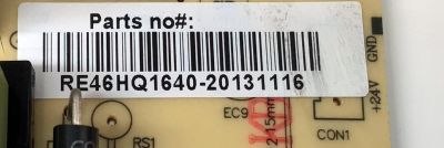 FUENTE DE PODER PARA TV RCA / NUMERO DE PARTE RE46HQ1640 / RS178S-3T05 / 3BS0005101GP / MODELOS LED58G45RQ / LED55C55R120Q W505-LE55C55-N5 / LED55G55R120Q 4404-LE55G55-O4 - Imagen 3