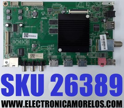 MAIN PARA TV ELEMENT ((ROKU TV)) 4K·UHD·HDR / NUMERO DE PARTE 515C16010M07 / MS16010-ZC01-01 / C515C16010M07-SW1 / E022M464-1 / PANEL BOEA550WH1 / DISPLAY LC546PU4L 01 / MODELO E4AA55R