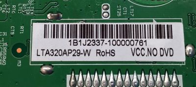 MAIN PARA TV APEX / NUMERO DE PARTE 1B1J2337 / T.RSC8.10A 11153 / LTA320AP29-W / TXACB5K00808 / T.RSC8.10A / T.RSC8.10A / PANEL V460H1-L06 / MODELO LD4688T - Imagen 3