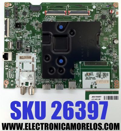 MAIN PARA TV LG 4K·UHD·HDR ((SMART TV)) / NUMERO DE PARTE EBT67179503 / EAX69581205 / 67179503 / EAX69581205(1.0) / PANEL NC600TQG-VSLH3 / DISPLAY JE601R3HD57 / MODELO 60UQ8000PSB / 60UQ8000PSB.BWMMLKR