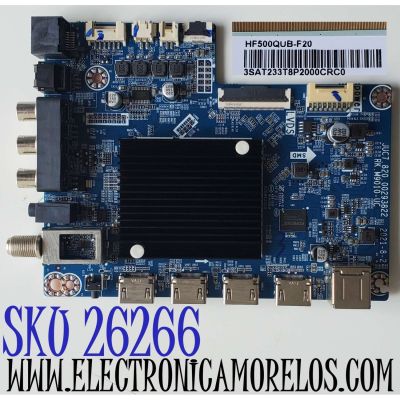 MAIN PARA TV WESTINGHOUSE·ROKU TV / NUMERO DE PARTE JUC7.820.00293822 / RK.M9010-UC / 2E08922C0 / 18134210034 / 99C31AMM / PANEL C500Y19-5C / DISPLAY HF500QUB-F20 / MODELO WR50UX4210