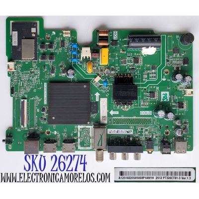 MAIN FUENTE ((COMBO)) PARA TV HISENSE ((ANDROID TV)) / NUMERO DE PARTE 327319 / TP.MT9216T.PB702 / 327331 / 32A31FUA(0011) / P20A17XE0227574A0Y / PANEL JHD315YF61-TXL4\S0\GM\ROH 320374 / DISPLAY PT320CT01-3 VER.1.3 / MODELO 32A45FH
