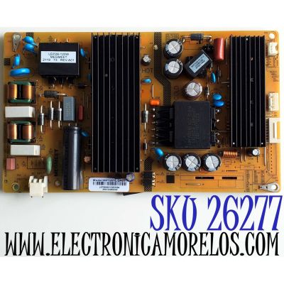 FUENTE DE PODER PARA TV WESTINGHOUSE / NUMERO DE PARTE MP126TL-2P61 / 260132005550 / PANEL HK550WLEDM / DISPLAY PT550GT01-1 / MODELOS WR50UT4210 / WR50UT4212 / WR55UT4210 / WR55UX4210 / WR55UX4212 / WR55UT4212 / WR65UT4212 / RNSMU5021