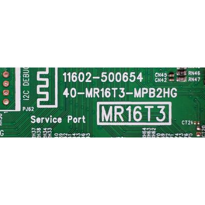 MAIN FUENTE ((COMBO)) PARA TV TCL / NUMERO DE PARTE 30800-000626 / 30801-000586 / 40-MR16T3-MPB2HG / 11602-500654 / MR16T3 / V8-MR16K01-LF / DISPLAY PT430CT02-4 VER.1.1 / MODELO 43S351 - Imagen 3