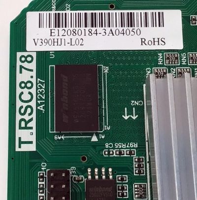 MAIN PARA TV RCA / NUMERO DE PARTE 39RE010C878LNA0-A1 / RE010C878LNA0 / 20120817081320 12V / T.RSC8.78 / V390HJ1-L02 / PANEL V390HJ1-L02 REV.C1 / MODELO 39LB45RQ - Imagen 4