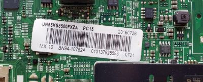 MAIN PARA TV SAMSUNG / NUMERO DE PARTE BN94-10752A / BN41-02504A / BN97-10623A / BN97-10625A / BN9410752A / PANEL CY-XK055FLLV3H / MODELOS UN55K6250 / UN55KS8500 / UN55K6250AFXZA FA01 / UN55KS8500FXZA AA02 / UN55KS8500FXZA FA01 - Imagen 5