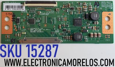 T-CON PARA TV LG / NUMERO DE PARTE 6871L-5794A / 6870C-0442B / 5794A / PANEL HC320DXN-SLXL1-9141 / MODELO 32LQ630BPUA / 32LQ630BPUA.BUSZLJM