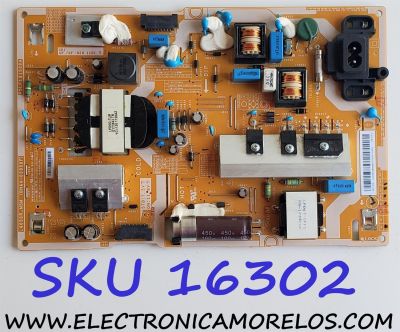FUENTE DE PODER PARA TV SAMSUNG / NUMERO DE PARTE BN4400806F / L40S6R_MSM / PSLF131S09A / BN44-00806F / MODELOS UN43MU / UE40MU / UE43MU / UA40MU / UA43MU / UN40MU / UN43MU / UN43MU6300FXZA FB02 / UN43MU6300FXZA / MAS MODELOS Y SERIES EN DESCRIPCIÓN...