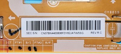 FUENTE DE PODER PARA TV SAMSUNG / NUMERO DE PARTE BN4400806F / L40S6R_MSM / PSLF131S09A / BN44-00806F / MODELOS UN43MU / UE40MU / UE43MU / UA40MU / UA43MU / UN40MU / UN43MU / UN43MU6300FXZA FB02 / UN43MU6300FXZA / MAS MODELOS Y SERIES EN DESCRIPCIÓN... - Imagen 2