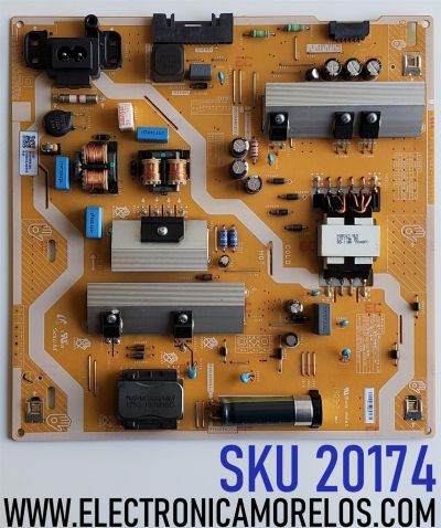 FUENTE DE PODER ORIGINAL PARA TV SAMSUNG / NUMERO DE PARTE BN4400932N / BN44-00932N /L55E7_RSM / LSF550FN09-L05 /39045D / MODELOS UN49R / UN50R /UN55R /UN58R / UN65T / UA49R / UA50R /UA55R / UA58R /UE49R / UE50R / UE55R / UE58R /MAS MODELOS EN DESCRIPCIÓN