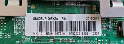 MAIN PARA TV SAMSUNG 4K UHD HDR SMART TV / NUMERO DE PARTE BN94-14751A / BN41-02703A / BN97-16192A / BN9414751A / PANEL CY-NN050HGAV1H / MODELO UN50RU710D / UN50RU710DFXZA AA02 / UN50RU7100 / UN50RU7100FXZA AA02 - Imagen 3