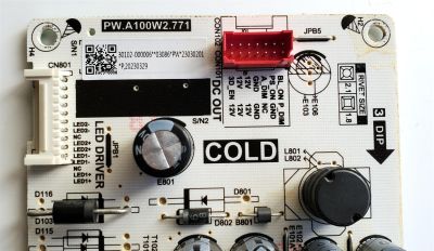 FUENTE DE PODER PARA TV TCL / NUMERO DE PARTE 30102-000006 / PW.A100W2.771 / P23030201 / 20230329 / DISPLAY ST4251D02-1 VER.2.1 / MODELO 43S470G - Imagen 2