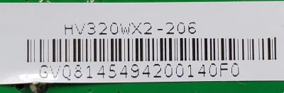 MAIN PARA TV PROSCAN / NUMERO DE PARTE T201405027A / 3BD0009114 / M3393L08.S02 / 20140522201657 / 2PE6548-1 / DISPLAY HV320WX2-206 / MODELO PLDV321300 - Imagen 4