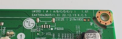 MAIN PARA TV LG 4K·UHD·HDR SMART TV / NUMERO DE PARTE EBT67555106 / EAX70043605(1.0) / 67555106 / EAX70043605(1.0) / PANEL NC430TQG-VHKHA / DISPLAY PT430GT01-5 VER.1.0 / MODELO 43UR8000AUA / 43UR8000AUA.BUSSLKR - Imagen 2