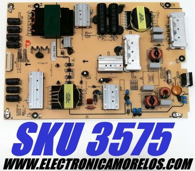 FUENTE DE PODER PARA TV VIZIO / NUMERO DE PARTE 09-65CAQ0A0-02 / 1P-120CX00-1011 / FL030AA00160 / 0965CAQ0A002 / PANEL SD650FUZ-1 / MODELO M65QXM-K03