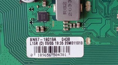 MAIN PARA TV SAMSUNG QLED•4K•HDR SMART TV / NUMERO DE PARTE BN94-15736U / BN41-02756C / BN97-18019A / BN41-02756C-000 / BN9415736U / PANEL CY-RT043HGHV4H / MODELO QN43Q60 / QN43Q60TAFXZA CD02 - Imagen 3