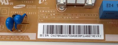 FUENTE DE PODER PARA TV SAMSUNG / NUMERO DE PARTE BN4400703A / L48S1_ESM / BN44-00703A / MODELOS UN40H5500AFXZA / UN40H6350AFXZA TS01 / UN48H5500AFXZA TS01 / UN48H6350AFXZA TS01 / HG48NC670 / HG48NC677 / HG48NC678 / HG48NC690 - Imagen 3