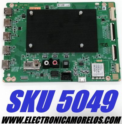 MAIN PARA TV VIZIO 4K•UHD•HDR ((SMART TV)) / NUMERO DE PARTE 0170CAR1J100 / 1P-0223X00-4012 / CAQ0A MAIN BD / 220708 / 034B / PANEL SD650FUZ-1 / DISPLAY FP645R3HA029 / MODELO M65QXM-K03